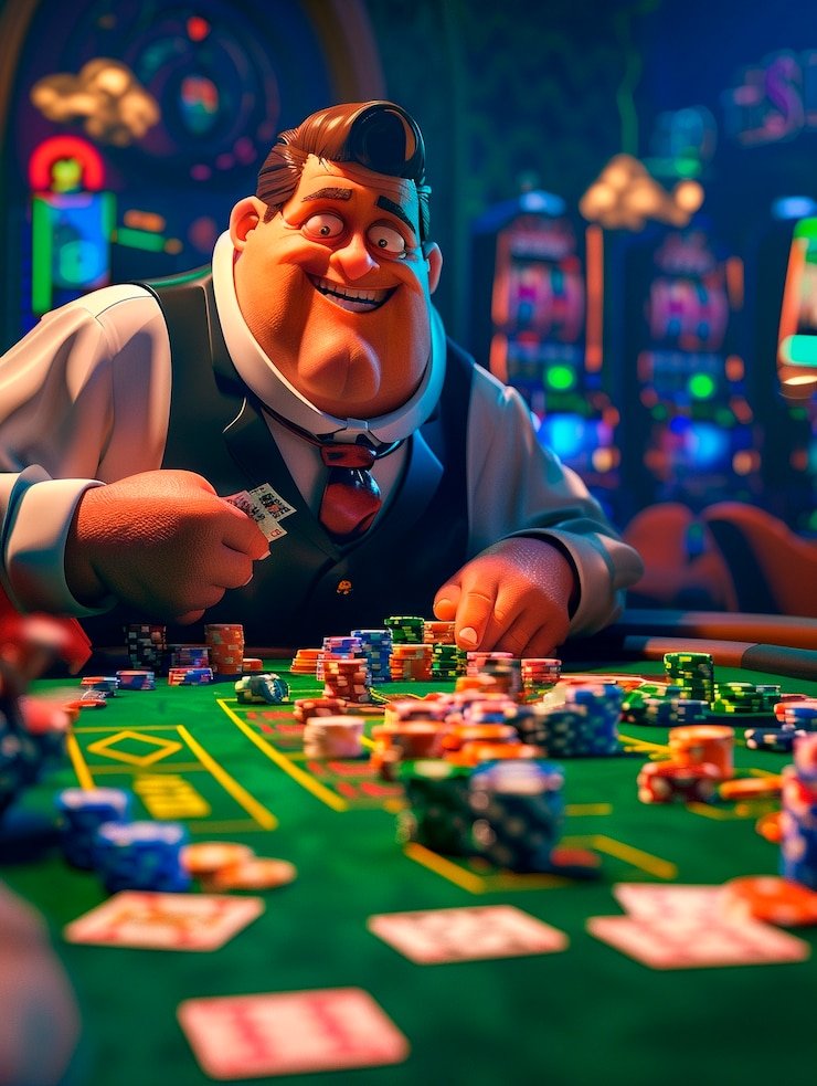 Tata letak meja French Roulette dengan area taruhan yang jelas